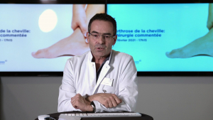 Arthrose de la cheville: chirurgie comment&eacute;e