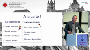 M&eacute;nisques et ligaments crois&eacute;s chez les sportifs de haut niveau