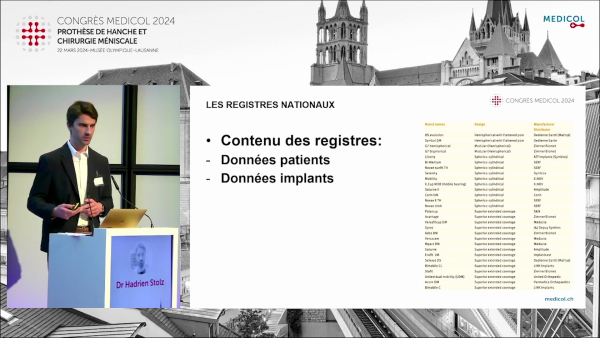 Résultats après PTH: scores et registres