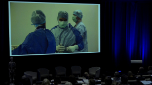 Arthroscopie de la hanche et r&eacute;paration d&rsquo;une l&eacute;sion du bourrelet cotylo&iuml;dien